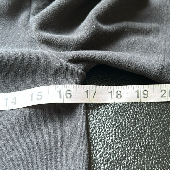 Dudley Stephens Duncan Dress Terry Black Recycled Fleece MIDI Puff Sleeve Sz XS - Picture 13 of 14